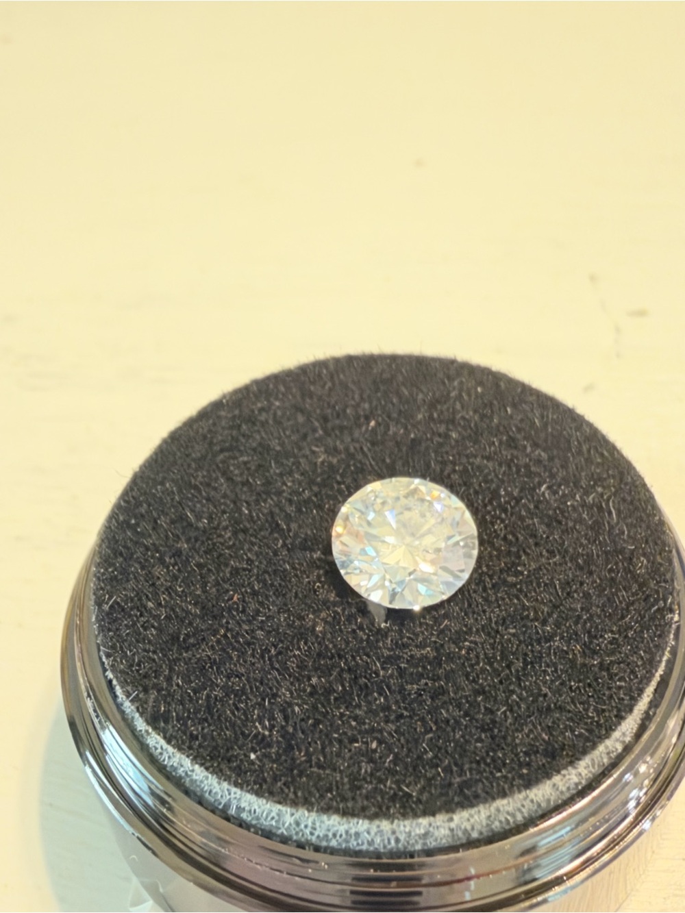 0.89 carat Lab-Created Diamond